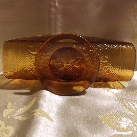 Tiara Kitchen Vintage Amber Napkin Holder Indiana Glass Co Tiara Poshmark
